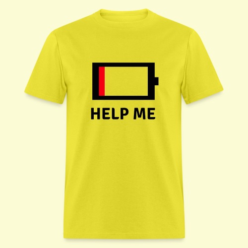 Help me - low battery - Men's T-Shirt