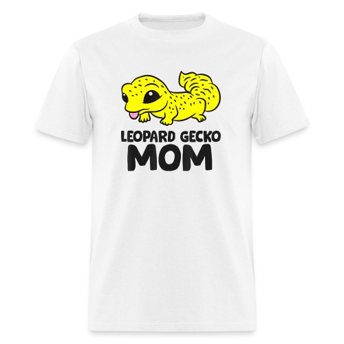 Cute Leopard Gecko Mom Reptile Gecko Animal - Men's T-Shirt