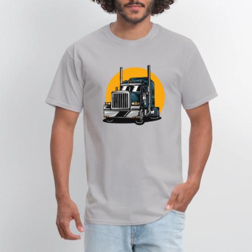 Tractor Trailer - Men's T-Shirt