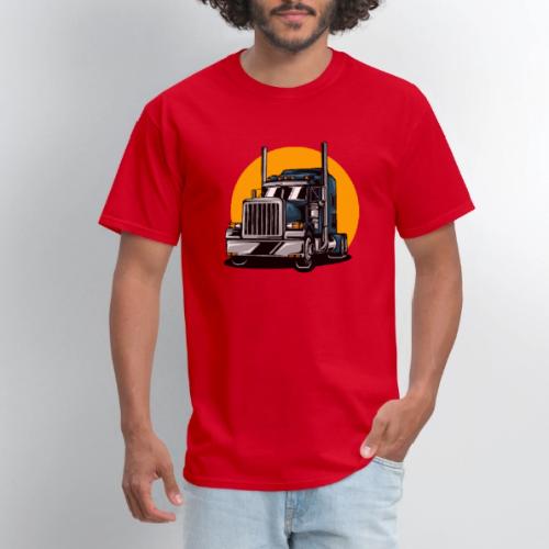 Tractor Trailer - Men's T-Shirt