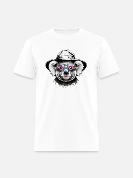 Koala Bucket Hat - Men's T-Shirt - white