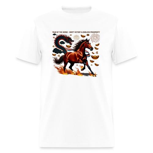 Year of the Horse Victory T Shirt, Lunar New Year - Men's T-Shirt