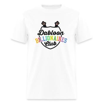dabloon billionaires club - Men's T-Shirt - white - Front - Jose (178cm)