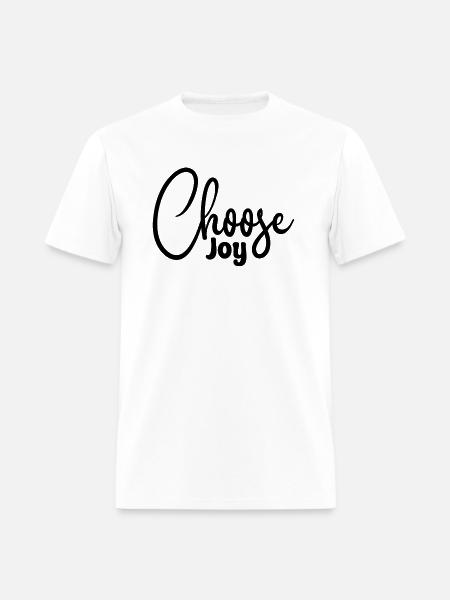 Choose Joy - Men's T-Shirt - white
