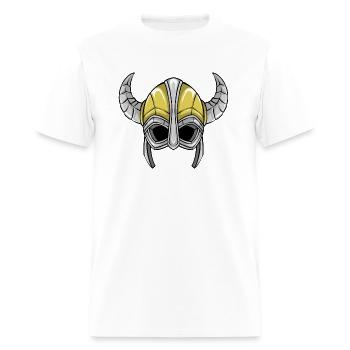 viking helmet - Men's T-Shirt - white - Front - Jose (178cm)