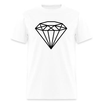 Diamond 13 - Men's T-Shirt - white - Front - Jose (178cm)