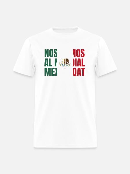 Nos Vamos Al Mundial Meco - Men's T-Shirt - white