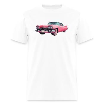 Pink cadillac - Men's T-Shirt - white - Front - Jose (178cm)