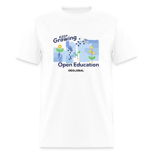 Keep Growing Open Education - Men's T-Shirt