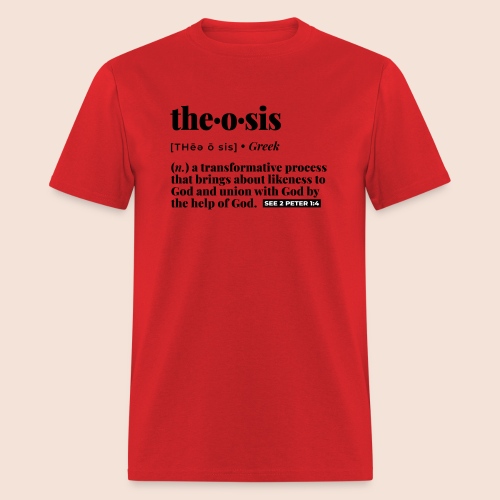 Theosis definition - Men's T-Shirt