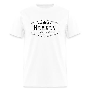 Heaven Bound - Men's T-Shirt - white - Front - Jose (178cm)