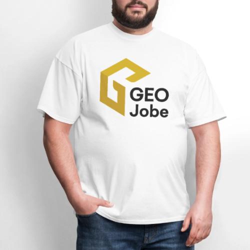 GEO Jobe Logo 2024 Final Stacked padded darkg - Men's T-Shirt