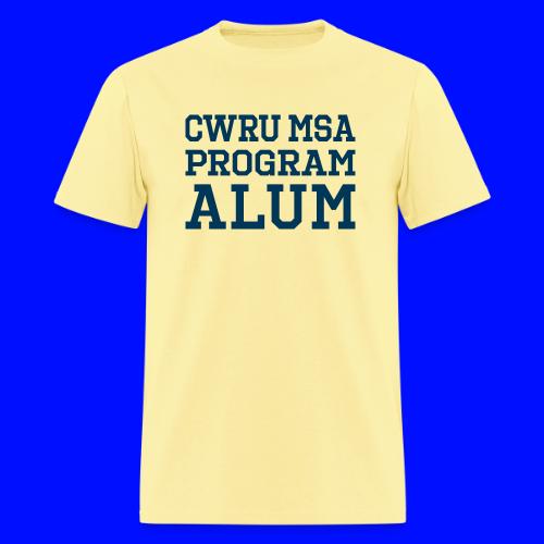 CWRU MSA Program Alum - Men's T-Shirt