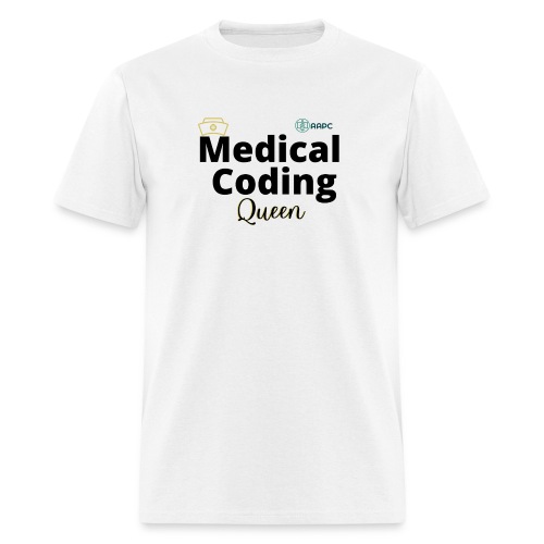 AAPC Medical Coding Queen Apparel - Men's T-Shirt