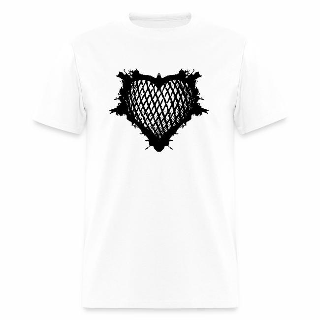 Heart grid pattern balloon splash logo gift ideas