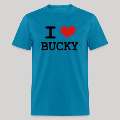 I heart Bucky - Men's T-Shirt