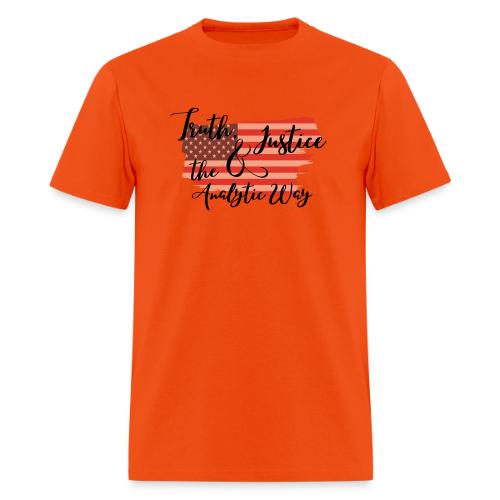 Truth, Justice & the Analytic Way - Men's T-Shirt