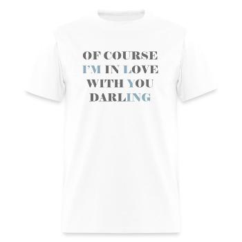 Sarcastic Beau Top - Men's T-Shirt - white - Front - Jose (178cm)