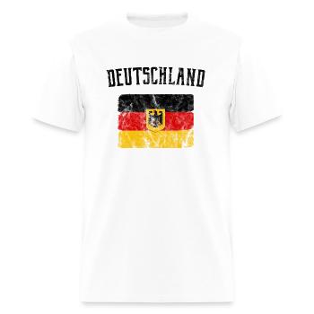 German Flag - Deutschland - Men's T-Shirt - white - Front - Jose (178cm)