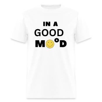 In a good mood - Men's T-Shirt - white - Front - Jose (178cm)