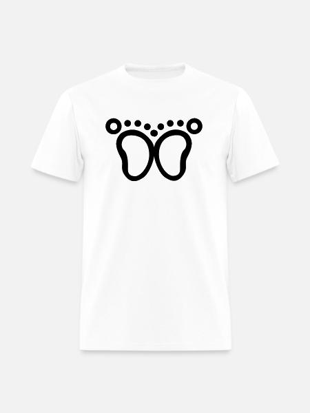Foot - Men's T-Shirt - white