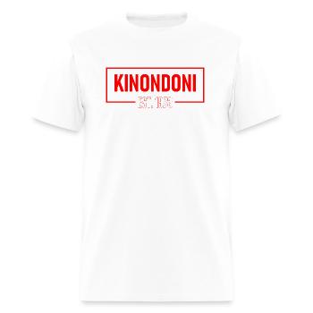 KinondoniRed - Men's T-Shirt - white - Front - Jose (178cm)