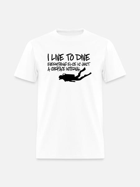 Scuba Diving - Men's T-Shirt - white