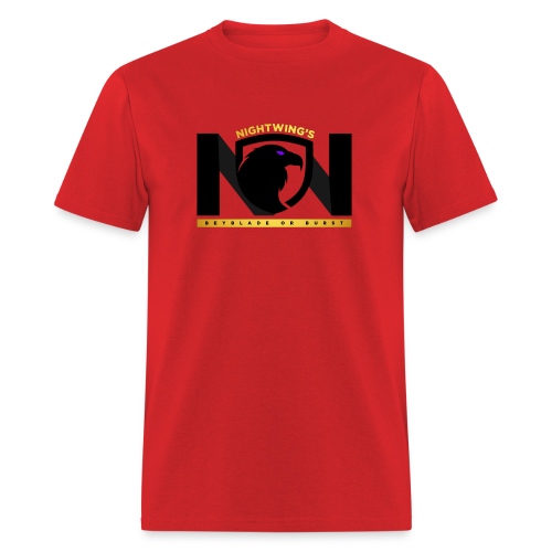 Nightwing All Black Logo - Men's T-Shirt