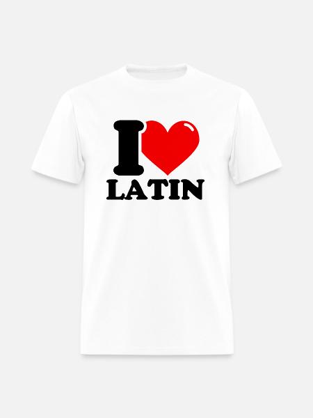 I Love Latin - Men's T-Shirt - white