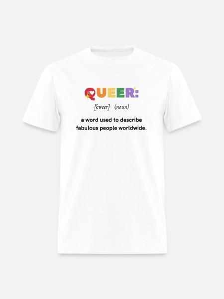 Queer - Men's T-Shirt - white