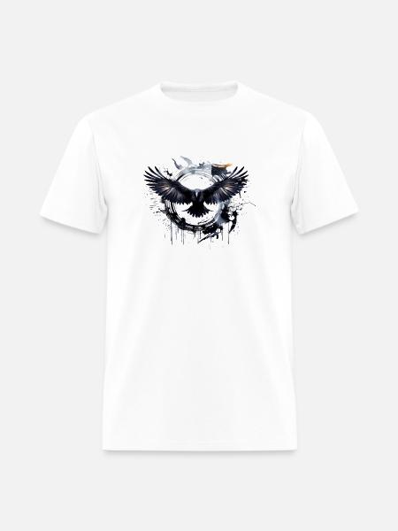 Raven - Men's T-Shirt - white