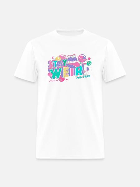 Stay Weird - Men's T-Shirt - white
