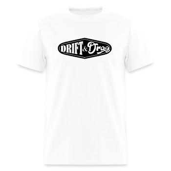 dérive et traînée - T-shirt Homme - blanc - Devant - Jose (178cm)