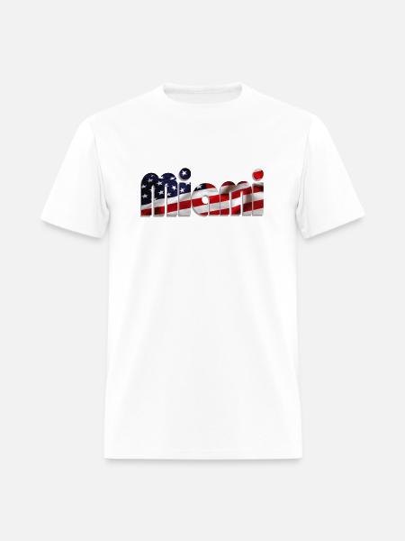 Miami - Men's T-Shirt - white