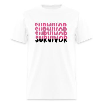 The Last Survivor - Men's T-Shirt - white - Front - Jose (178cm)