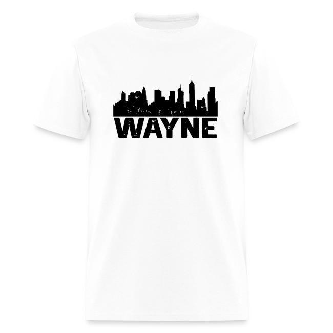Wayne Skyline Black Wayne Michigan MI City Design