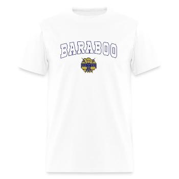 Baraboo High School Thunderbirds - Men's T-Shirt - white - Front - Jose (178cm)