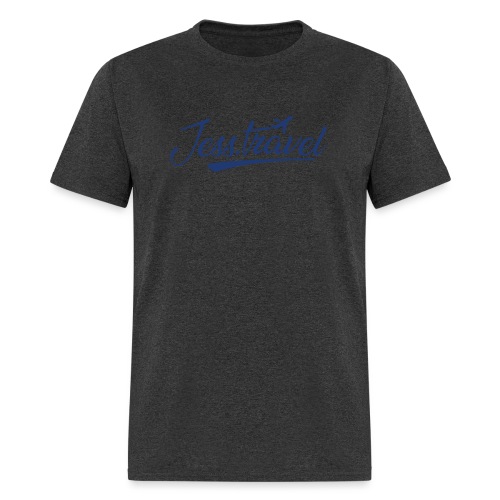 Jess Travel Logo LARGE Reverse - Men's T-Shirt