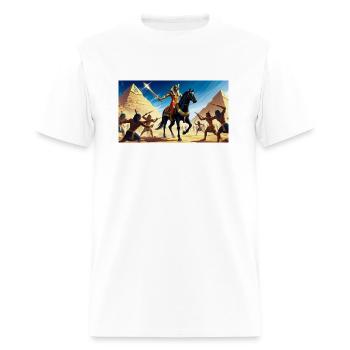 Egyptian Pharaoh - Men's T-Shirt - white - Front - Jose (178cm)