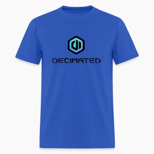 Decimated 1 Black2000 - Men's T-Shirt