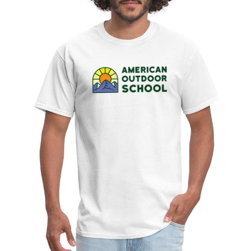 American Outdoor School Standard Logo - Men's T-Shirt