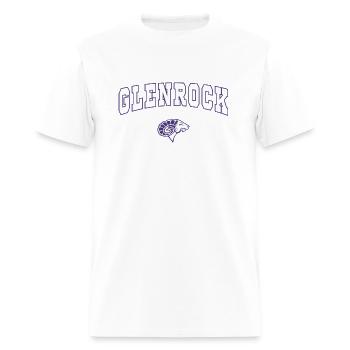Glenrock High School Herders - Men's T-Shirt - white - Front - Jose (178cm)