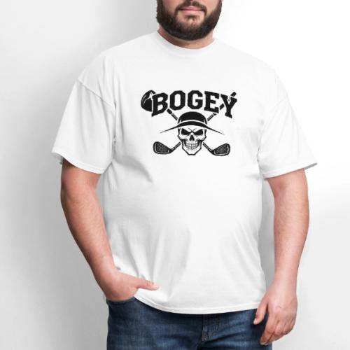 BOGEY - Skull Golf Gag Gift Tee for Men - Men's T-Shirt