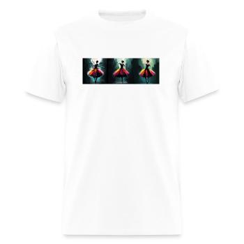 ballet art - Men's T-Shirt - white - Front - Jose (178cm)