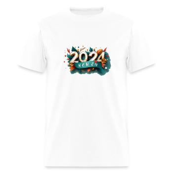2024 - Men's T-Shirt - white - Front - Jose (178cm)