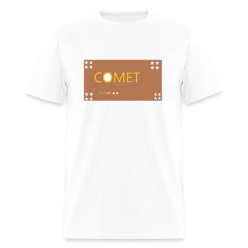 comet - Men's T-Shirt - white - Front - Jose (178cm)