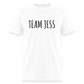 Team Jess - Men's T-Shirt - white - Front - Jose (178cm)