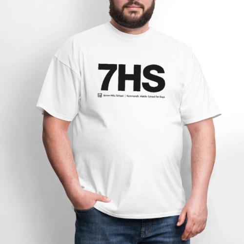 7HS Full Black - Men's T-Shirt
