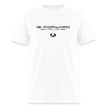 10 Forward Bar And Lounge - Men's T-Shirt - white - Front - Jose (178cm)
