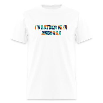 COLORFUL In Andorra - Men's T-Shirt - white - Front - Jose (178cm)